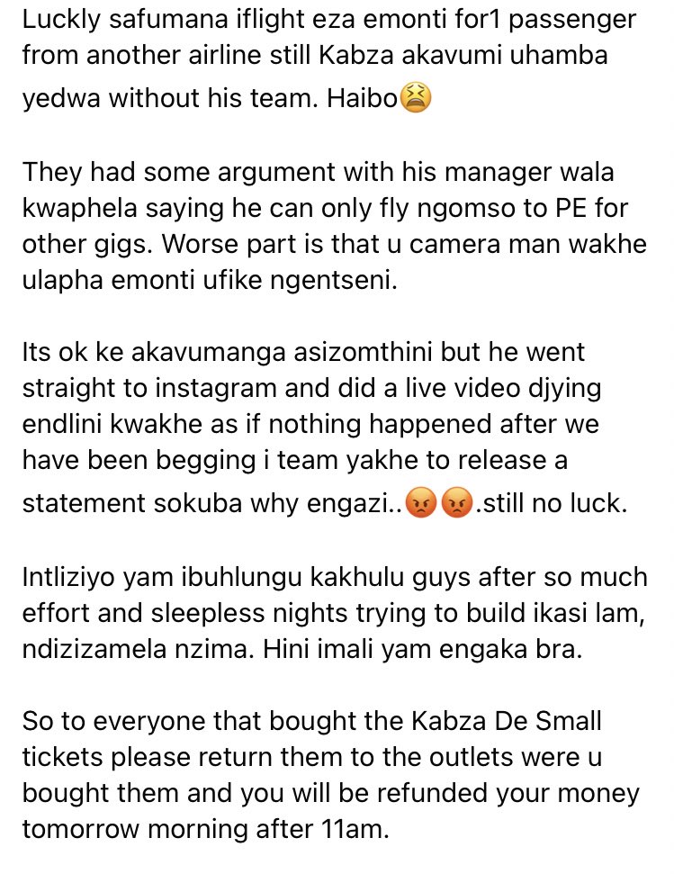 freshbylullo's tweet image. So Kabza won't trend for this because he is a hitmaker  ? 
@KabzaDeSmall_
#DrinkOrTellTheTruth #wangkolota 
#SkeemSaam #wangkolota