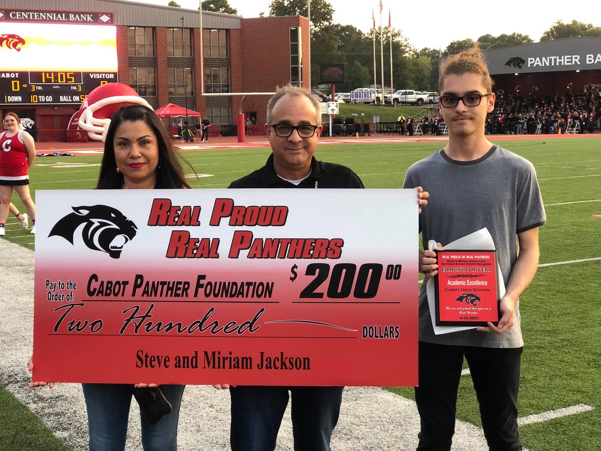 We are honored to have partnered with <a href="/fabandt/">FAB&T</a> and Steve and Miriam Jackson for the Hometown Hero and Real Proud of Real Panthers programs.  

On 9/10 we recognized Edmundo Rivera as our Real Proud of Real Panther and MSgt. Matthew Atkinson as our Hometown Hero!!