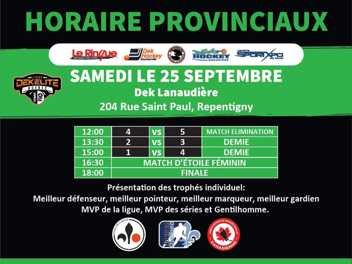 Hockey Balle Québec / Ball Hockey Quebec tweet media