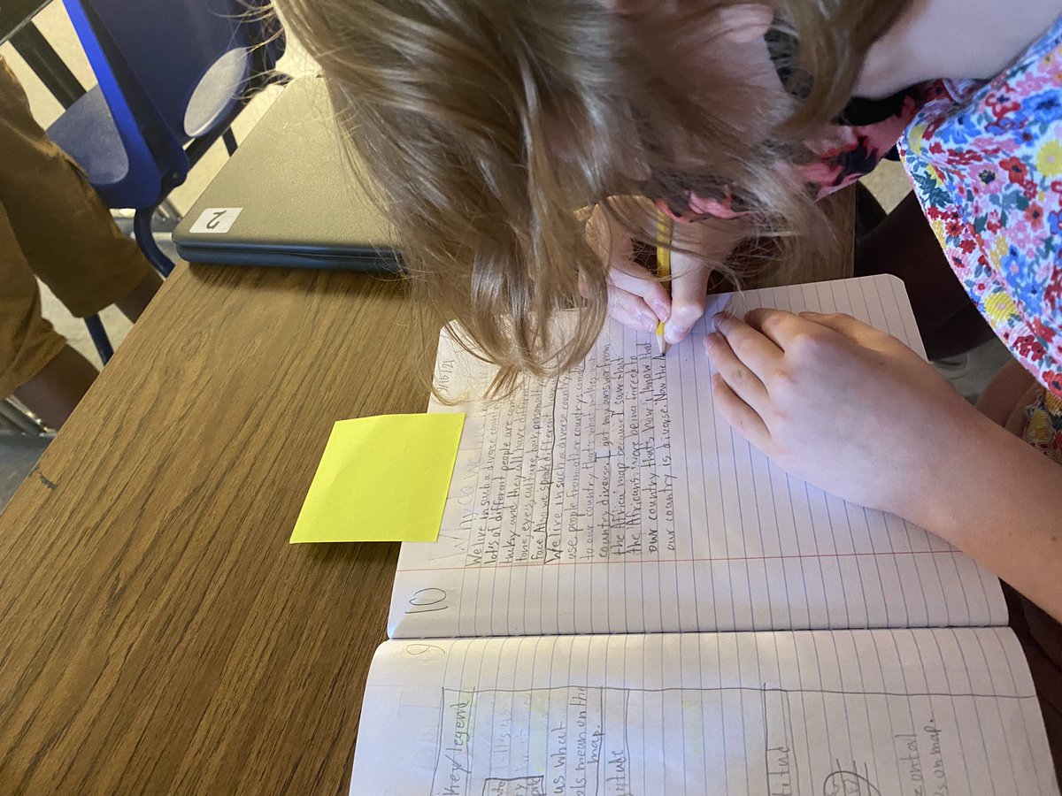 MrsJacksonAP's tweet image. @WattsClass analyzed sources to answer the question “Why do we live in such a diverse country?” Ss connected ideas from maps, tables, a webpage, and previous identity unit. @portlandjcps  @JCPSSocStudies #engagedinlearning   #personalizedlearning #thinkingjournal #criticalwriting