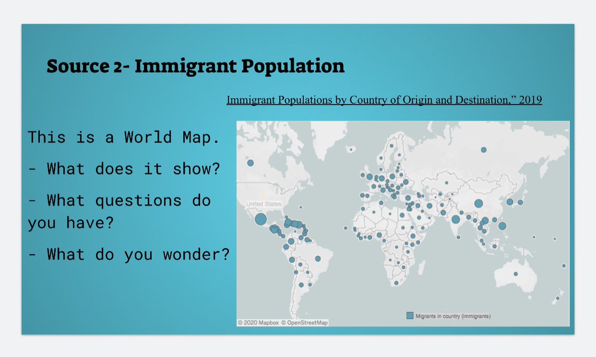MrsJacksonAP's tweet image. @WattsClass analyzed sources to answer the question “Why do we live in such a diverse country?” Ss connected ideas from maps, tables, a webpage, and previous identity unit. @portlandjcps  @JCPSSocStudies #engagedinlearning   #personalizedlearning #thinkingjournal #criticalwriting