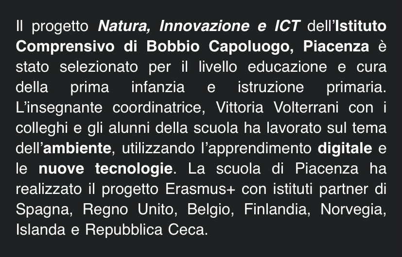 Lo so che è notte e potevo aspettare domani … ma invece no! A me viene adesso con iPhone in modalità notte. Un abbraccio <a href="/vittovolte/">vittoria volterrani</a> ! …!!! I complimenti davanti ad un bicchiere da <a href="/ilariamanfre/">ilaria manfredi</a> … <a href="/IndireSocial/">INDIRE</a> <a href="/Liberta_it/">Libertà.it</a> <a href="/PiacenzaSera/">Piacenza Sera</a> <a href="/ilpiacenza/">ilPiacenza.it</a> @Piacenza_Online