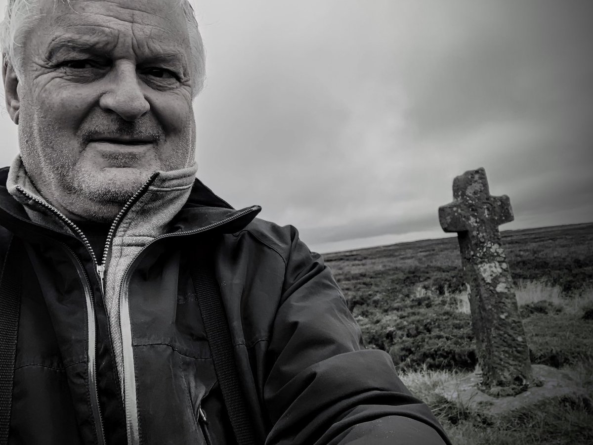 KevinAllenVJ's tweet photo. It’s cold, wet, wild and windy up here on the ⁦@northyorkmoors⁩ But sometimes that’s just what you need https://t.co/xCAQ1C8Gaa