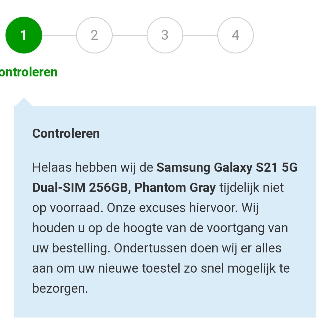 ESB_2016's tweet photo. @KPN vandaag een sim only abonnement verlengd en toestel bijgekocht volgens de website op voorraad... eenmaal besteld niet op voorraad leverdatum wordt niet vermeld ? https://t.co/Odjca1VndE
