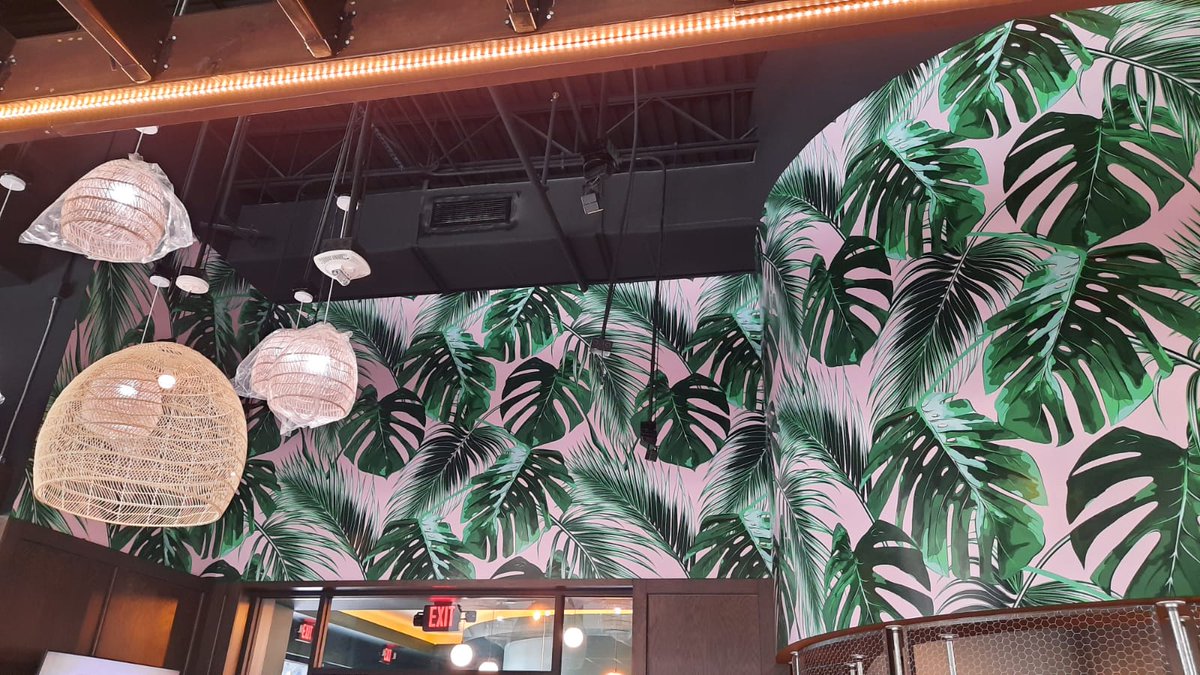 abcimaginghq's tweet photo. These beautiful custom wall coverings were designed for a high end comedy club in Miami, FL. At ABC Imaging these products are produced on the latest Latex and UV print technology and are paired with a special coating to minimize scratches and blemishes.

#abcimaging https://t.co/2uVQmEcFFA