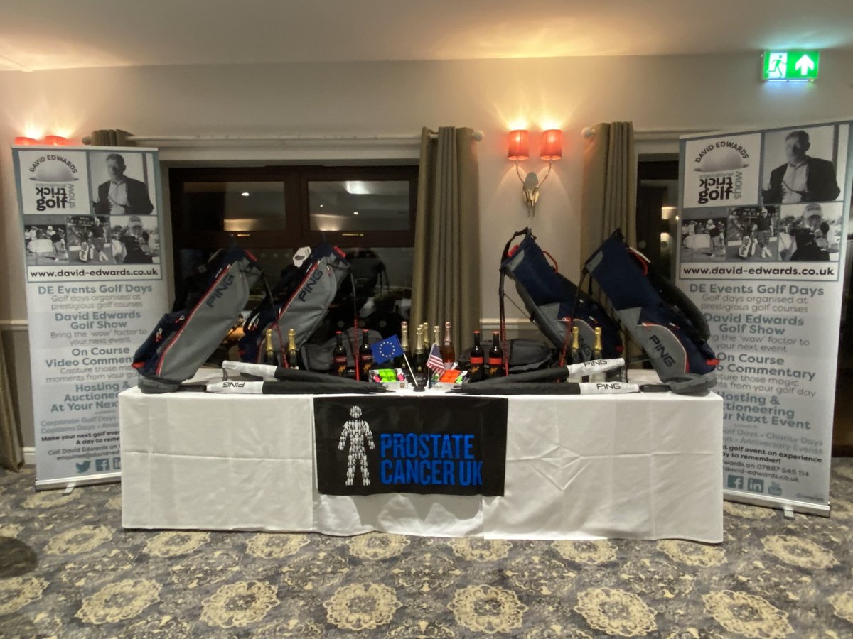 trickgolfshow's tweet photo. Fantastic day yesterday #DavidEdwardsInvitational #CharityGolfDay raising £7k for @ProstateUK Big Thanks to everyone for your support 🙏 https://t.co/yjW1AFaZKZ