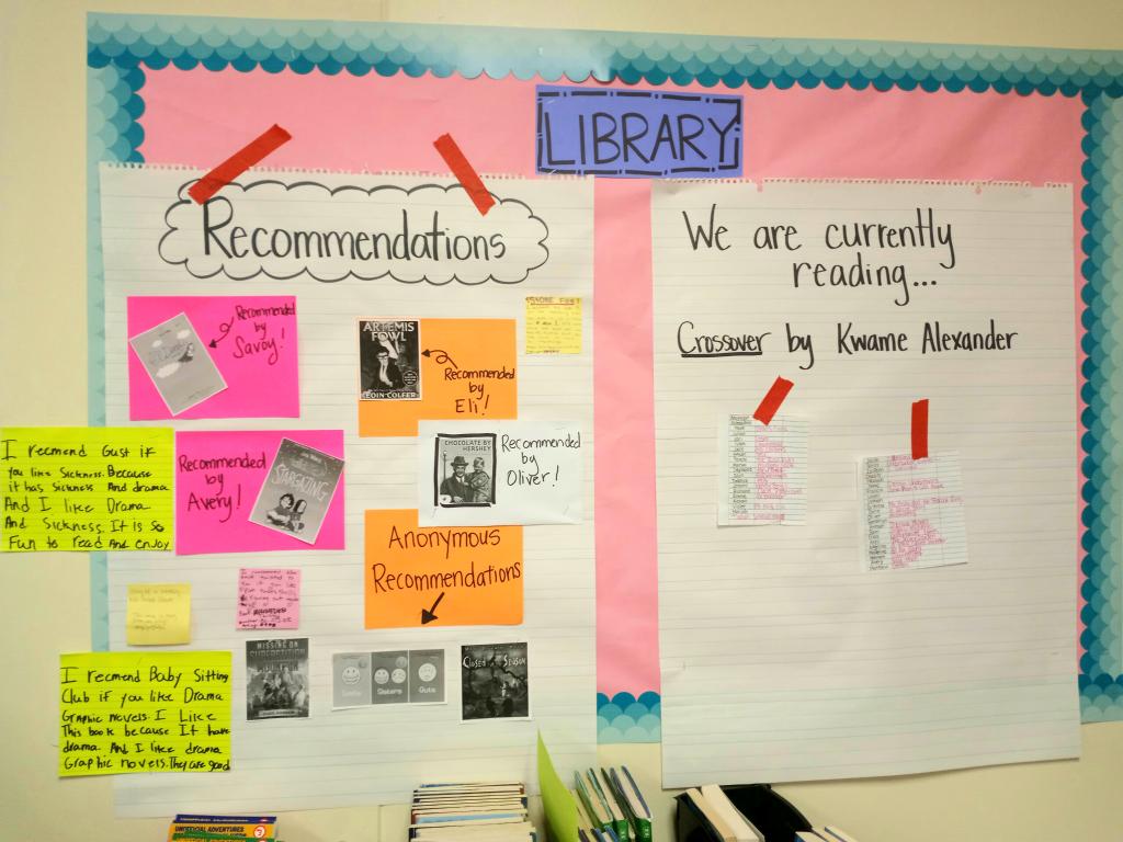 HomeierJessica's tweet image. These 5th grade readers @GreenwoodKISD in @KleinISD are genuine readers!! Thanks to the @TCRWP #unitsofstudy , we have created a culture of readers who not only engage in reader&apos;s workshop but also recommend books for others!