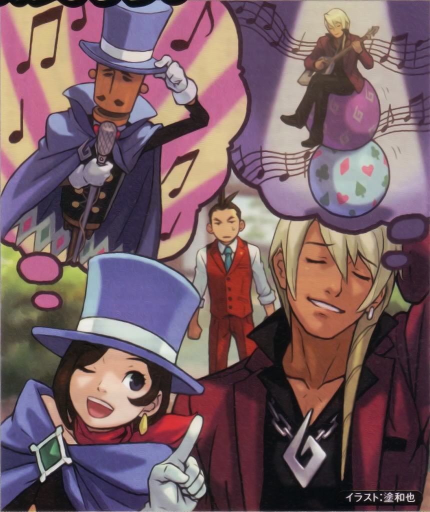 BluePurpleOTD's tweet photo. Today's Blue/Purple duo of the day is Trucy Wright and Klavier Gavin from Ace Attorney! https://t.co/L0yO6rmmcM
