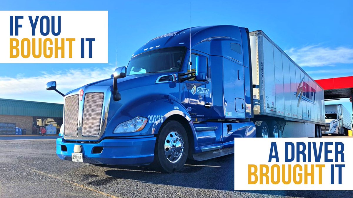 SwiftTransport's tweet image. As we end DAW, let&apos;s remember to thank all Drivers for everything they do. During the last year and half, they have kept our country moving in some of the most challenging times. Without you, we would not have necessities that we need. THANK YOU DRIVERS! ❤️ #SwiftDAW #NTDAW2021