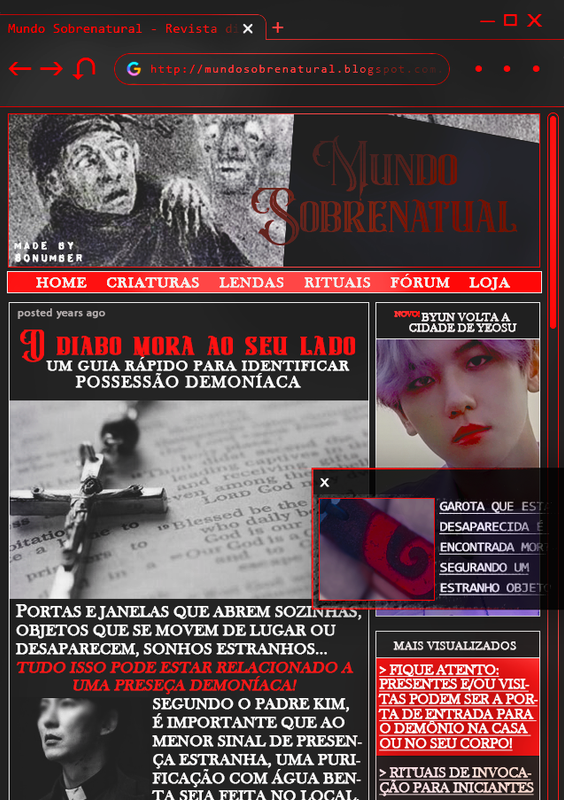 exodusficfest's tweet photo. [#PreviewsEXODUS] Blog Mundo Sobrenatural

#BAEKHYUN #KYUNGSOO

#EXODUSFicFest https://t.co/m6yTnCaan0