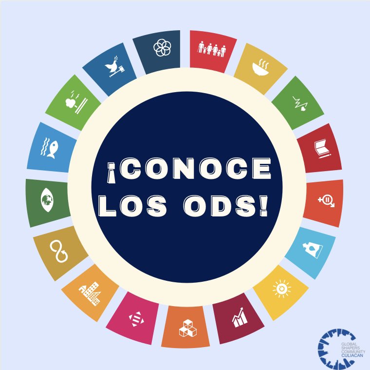 ShapersCln's tweet photo. Conoce los ODS 🌎✨

Hoy inicia la semana global de #AcciónXODS. Una semana llena de actividades para promover el desarrollo sostenible

#Agenda2030 #ODS #décadadeacción #2030Agenda #Act4SDGs #2030Now #2030Ahora https://t.co/5YQjHjJi5f