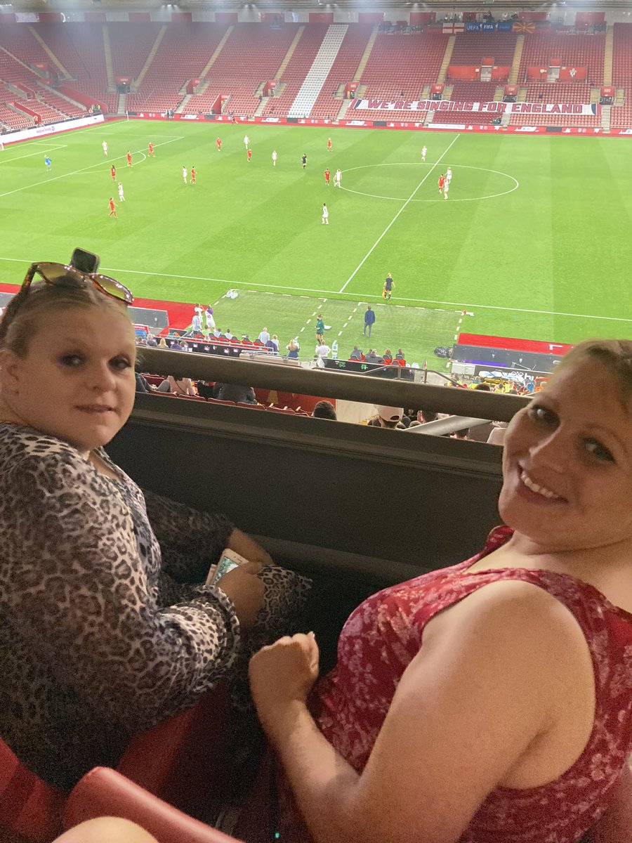 With grateful thanks to <a href="/mrchrishull/">Chris Hull</a> and the Nationwide Team for a great evening shared together watching England Ladies win 8-0 at <a href="/SouthamptonFC/">Southampton FC</a> #girlpower #respect