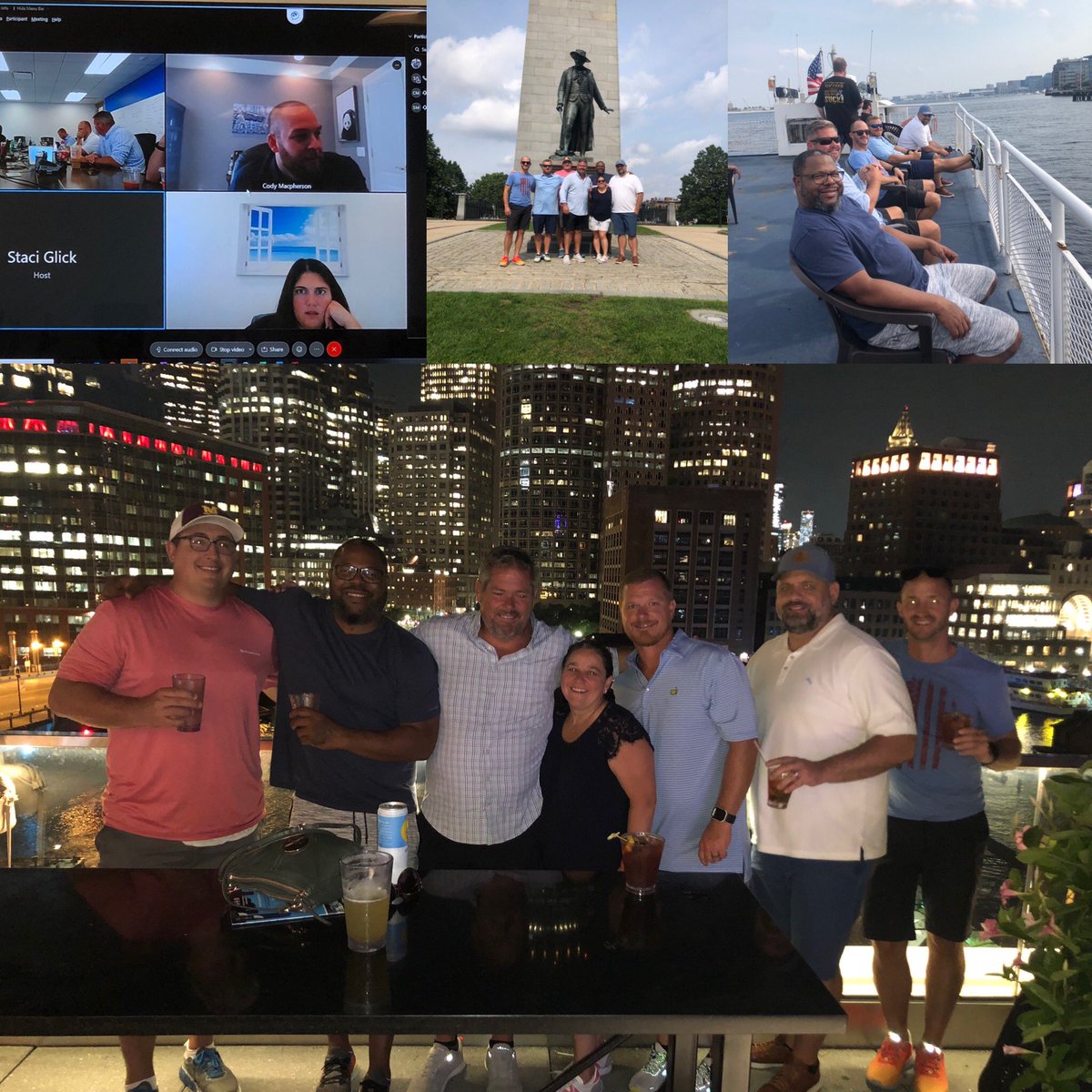 Great week of learning, planning, collaborating and reuniting with some of our telecom squad in Boston this week! Excited for the road ahead! #teksystems #tekcareers #telecompride #onwedwewearblue