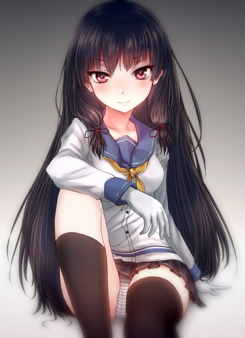 磯風に正面から臨む('ω')

#艦これ #磯風 