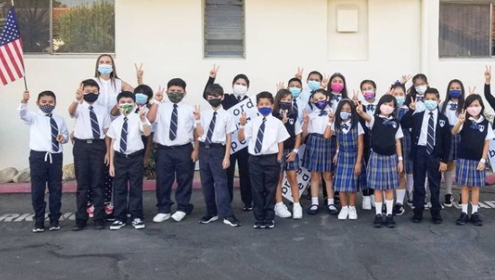 CatholicEdLA's tweet image. @sangabrielmissionspartans Yesterday, our 4th graders delivered a beautiful Prayer Service for the tragic events that occurred on September 11, 2001. This Prayer Service was a way of commemorating all the victims of the 9/11 attacks with hope and love in our hearts.