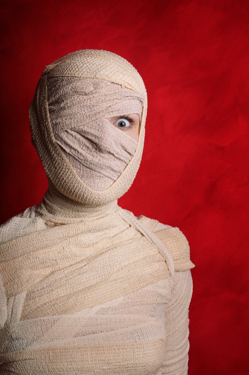 dark_zatanna's tweet photo. FINAL BONDAGE MUMMY
Starring: Stefanie - She thought Playing a Mummy could be Fun!
Co-Starring: The Bondage Sleepsack hidden under the Mummy Wrapping, a hose to keep her Alive & a Go Girl to pee standing up
https://t.co/jcPoiSd3iN
#erotichorror #mummification #entombment #bdsm https://t.co/jCjQ526U9u