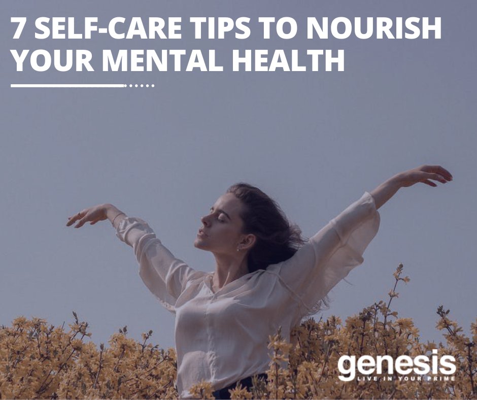 Genesis_Perform's tweet image. Here are seven simple self-care methods to improve your mental health.
ow.ly/veMb50GbI9i

#Genesis #GenesisPerformance #MentalHealth #SelfCareTips #SelfCareTipsToNourishYourMental