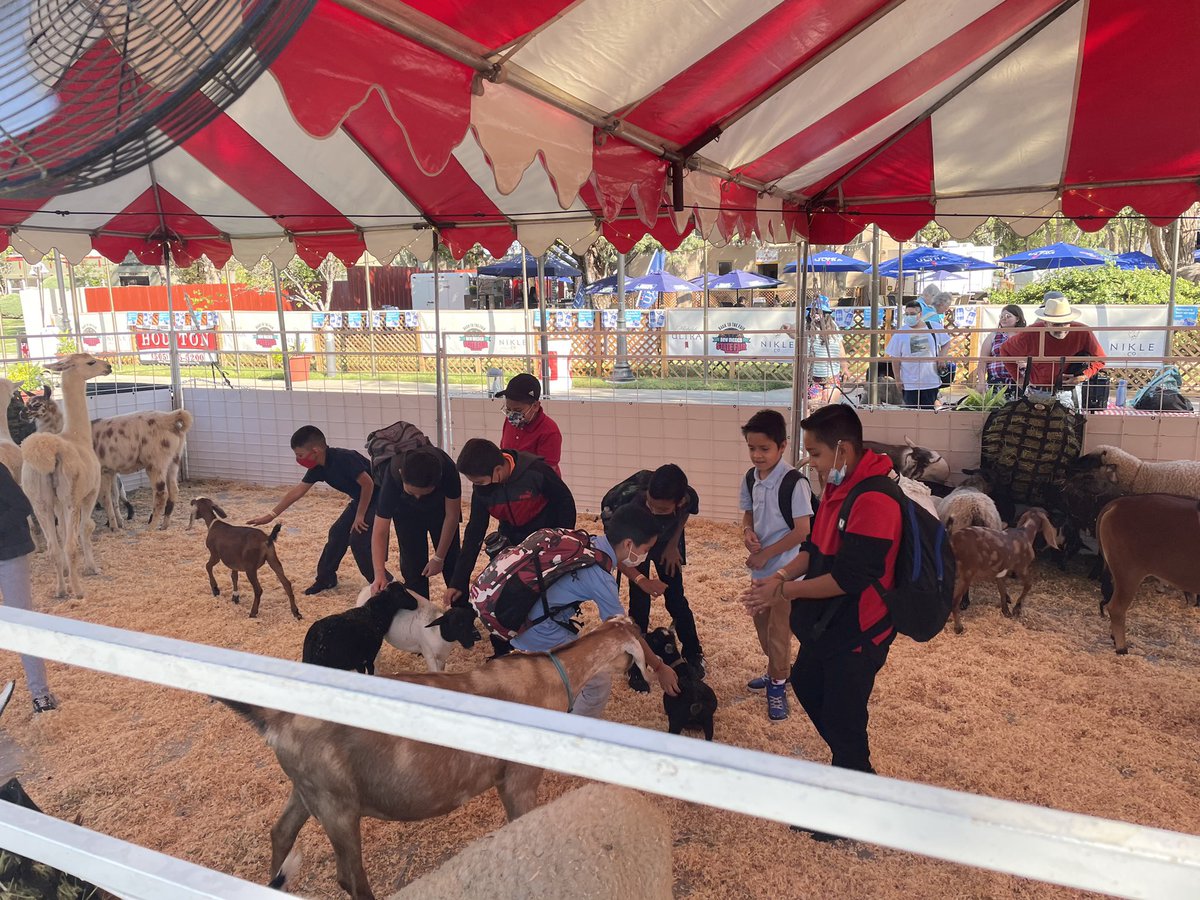 DGESTigers's tweet photo. Our fourth and fifth graders had a wonderful time at the fair today! 

“Chin up, Chin up! Everybody loves a happy face.” -Charlotte’s Web #DGES #DGTigers #charlottesweb #FairDay #ExpoNM #StateFair #STEMDay @ABQschools @APSLZ1 https://t.co/RiimzPNjAV