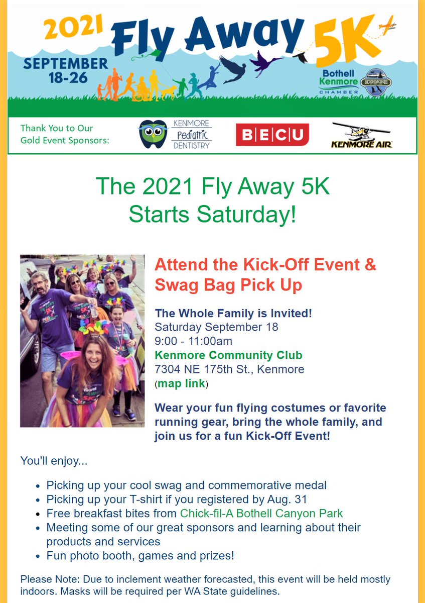 FlyAway5K's tweet photo. We're excited to see you tomorrow! Check your email inbox or visit https://t.co/tFvReHwphx if you need more details. 
Hot Tip!  There's still time to register to participate! 😃 https://t.co/TRhKeoAsts