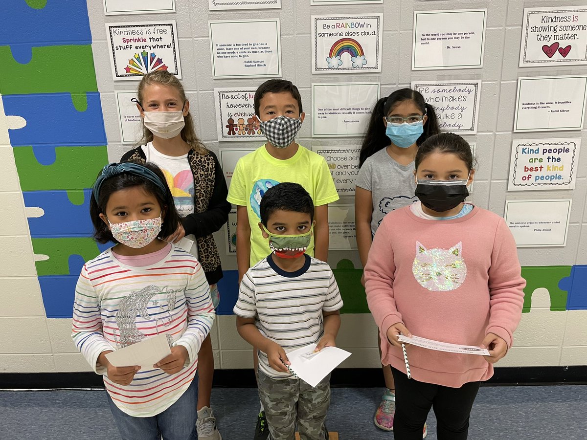 Congratulations to our PAWS students of the week!