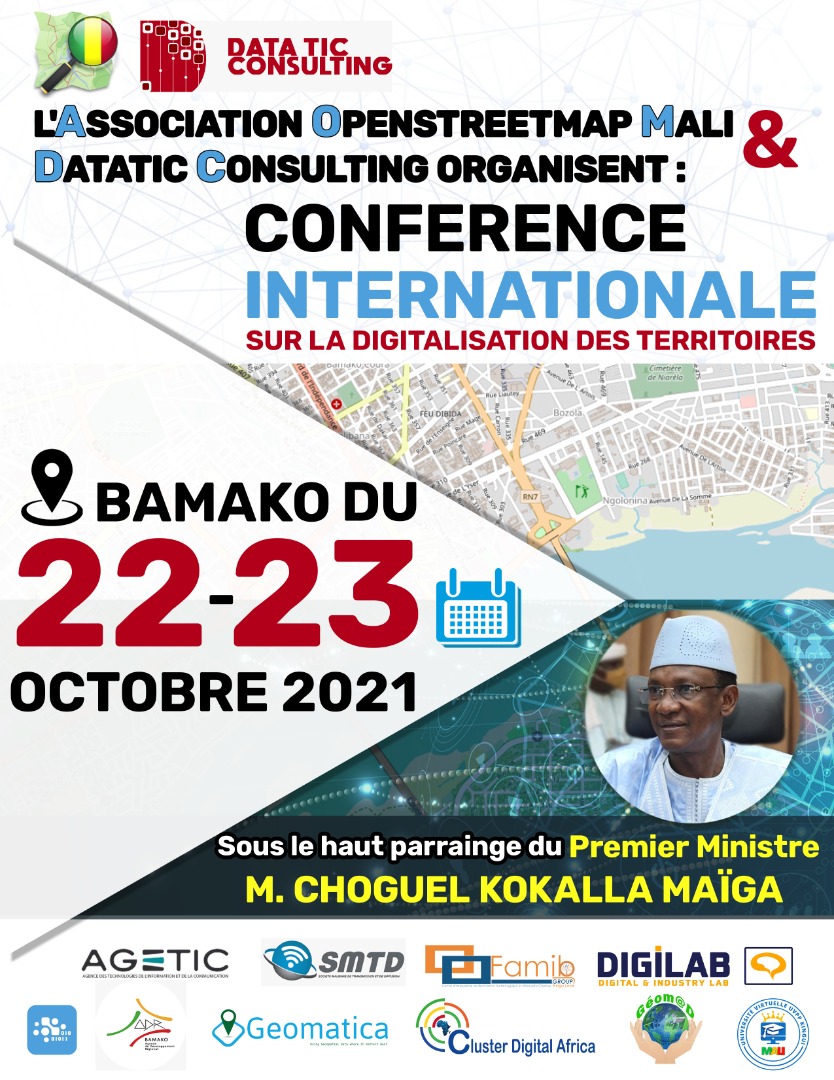 CIDT (@cidt_monde) on Twitter photo <a href="/OSM_Mali/">OpenStreetMap Mali🇲🇱</a> & <a href="/DaTa_TICS/">DataTIC_Consulting</a> organisent la <a href="/CIDT_Monde/">CIDT</a> sous le Haut Parrainage du PM, Chef du Gouvernement, Dr <a href="/ChoguelKMaiga/">Choguel Kokalla Maiga</a> <a href="/GouvMali/">Primature du Mali</a> en partenariat avec @FamibGroupe <a href="/digitalcluster/">digitalcluster</a> @agetic_officiel <a href="/ONG_GeomaD/">ONG Géom@D</a> <a href="/geomaticaforgis/">Geomatica</a> <a href="/mikollect/">mikollect</a> & bcp d'autres Partenaires #CIDT2021 #OSM <a href="/OSM_Mali/">OpenStreetMap Mali🇲🇱</a> & <a href="/DaTa_TICS/">DataTIC_Consulting</a> organisent la <a href="/CIDT_Monde/">CIDT</a> sous le Haut Parrainage du PM, Chef du Gouvernement, Dr <a href="/ChoguelKMaiga/">Choguel Kokalla Maiga</a> <a href="/GouvMali/">Primature du Mali</a> en partenariat avec @FamibGroupe <a href="/digitalcluster/">digitalcluster</a> @agetic_officiel <a href="/ONG_GeomaD/">ONG Géom@D</a> <a href="/geomaticaforgis/">Geomatica</a> <a href="/mikollect/">mikollect</a> & bcp d'autres Partenaires #CIDT2021 #OSM