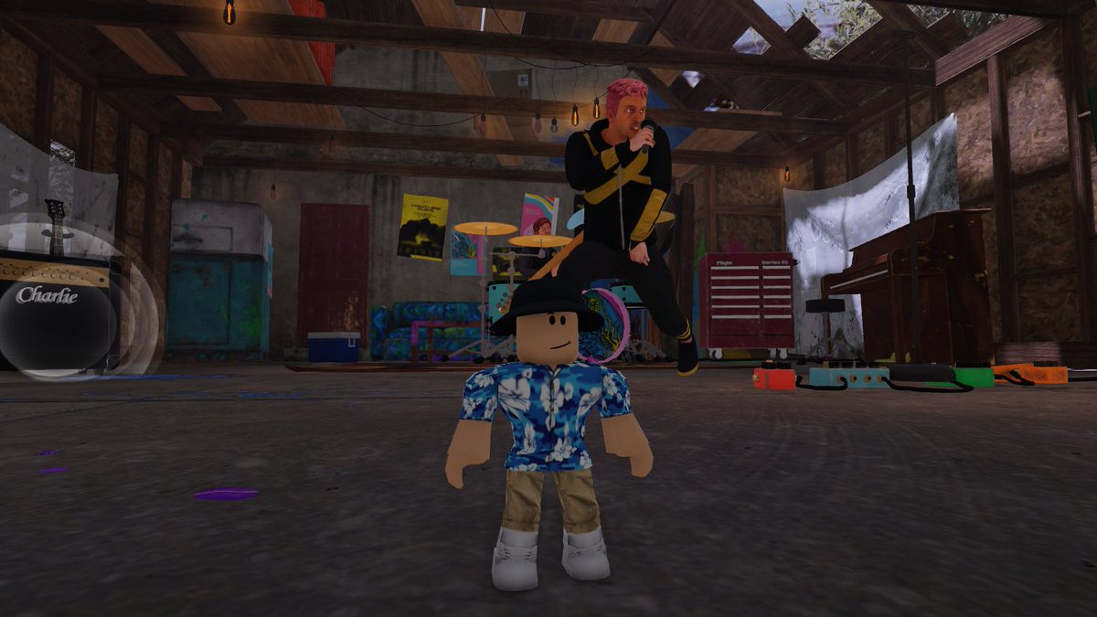 FinnDevRBLX's tweet image. Just finished watching the @twentyonepilots @Roblox concert. 👏🏽🎸
They put so much hard work and effort into making this for us. 💗
#Roblox #RobloxConcert