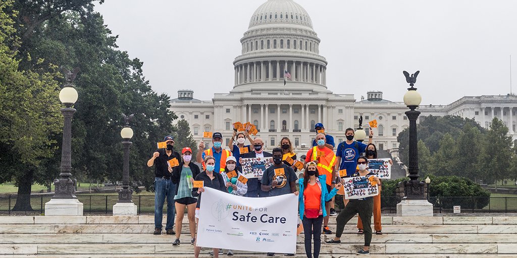 Today, #uniteforsafecare advocates around the world 🌎 held demonstrations to raise awareness for #WorldPatientSafetyDay and demand safe #healthcare!