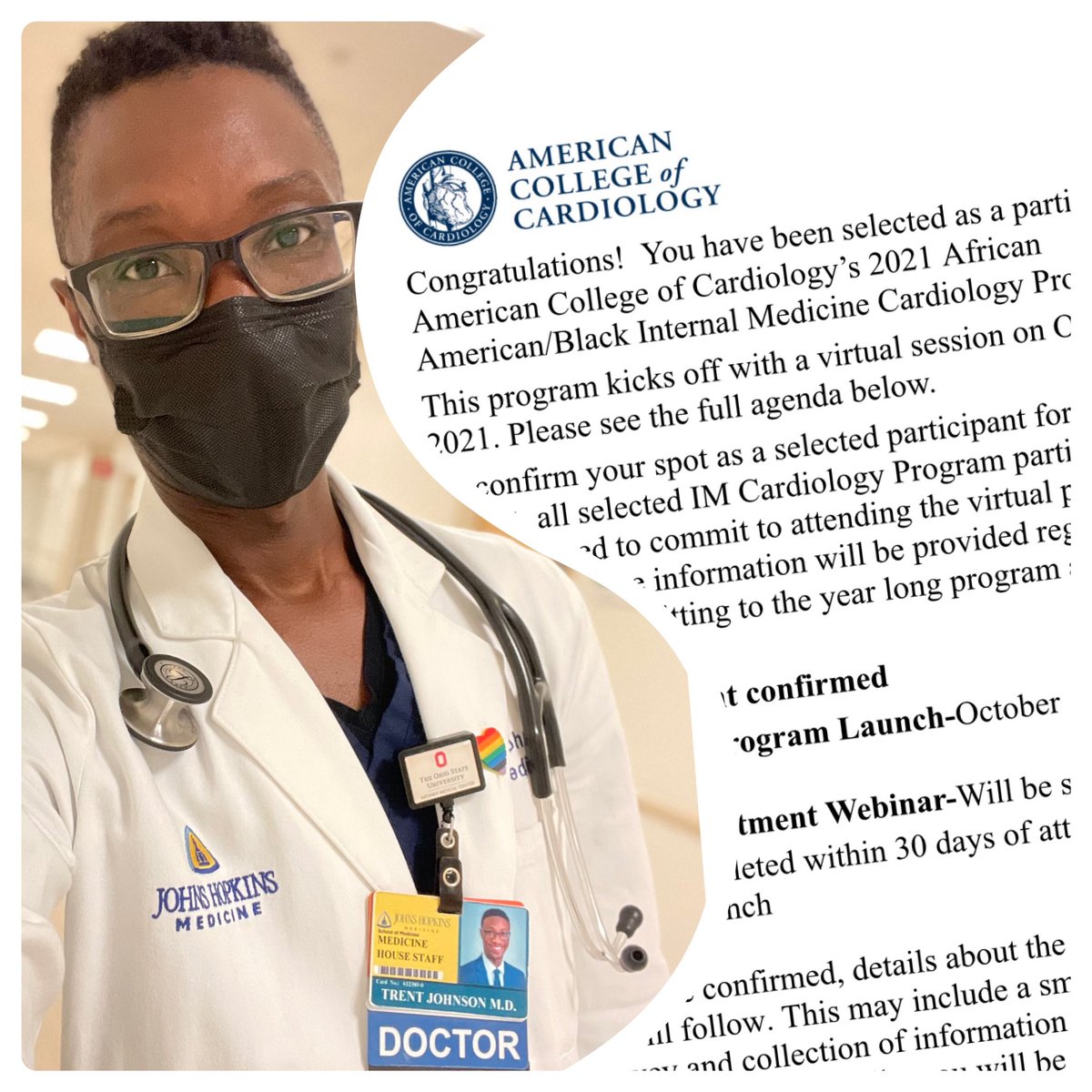 Greetings from the busy cardiomyopathy service in Baltimore! So happy to be joining ya next month! <a href="/ABCardio1/">Association of Black Cardiologists</a> <a href="/ACCinTouch/">American College of Cardiology</a>