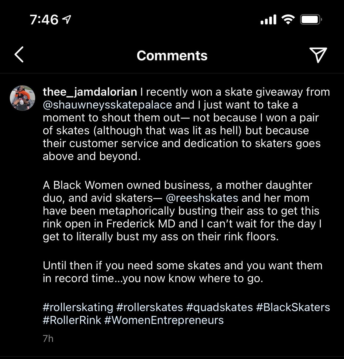 MySkatePalace's tweet photo. My goodness. 😢This is why we are here
https://t.co/XhgYy3NxlG #rollerskates #skatingislife #rollerskateswag #BlackOwnedBusiness #rollerskate #skating #skates #skatelife #supportwomeninbusiness #skate #iloverollerskating #skatelife #blackgirlmagic #supportsmallbusinesses https://t.co/izhCGjCME1