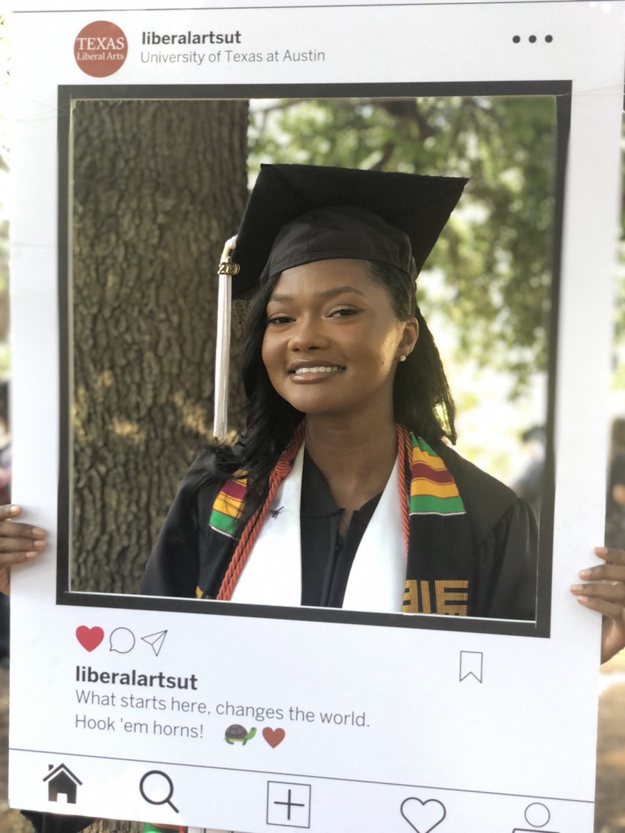 alysialiving's tweet photo. Congrats to our Grad Mia!!! We love you and we’re so proud:))) #UTGrad20 https://t.co/na7ayL3eaP