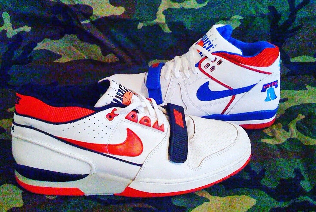 DeeWellsOSD's tweet photo. OG ➡️ Retro #AirAlphaForce #Philly #charlesBarkley https://t.co/oU5hHJFIMz