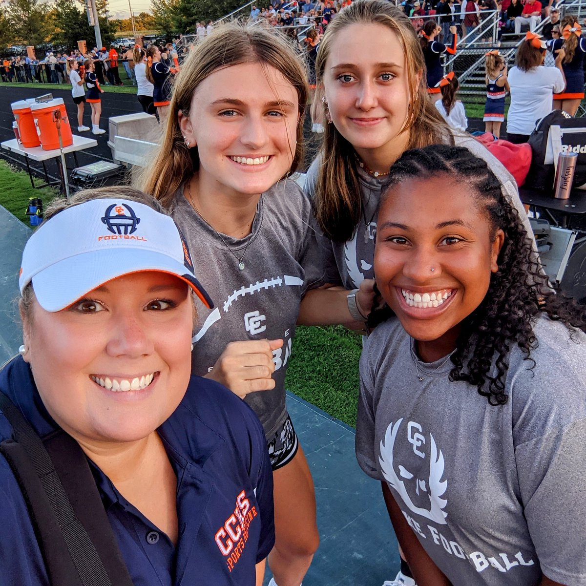 ATC_Lindsay's tweet photo. New addition to our Sideline Crew! Welcome to the sideline, Bailey!  #sportsmedhelpers #fridaynightcrew https://t.co/9tZZagX42E