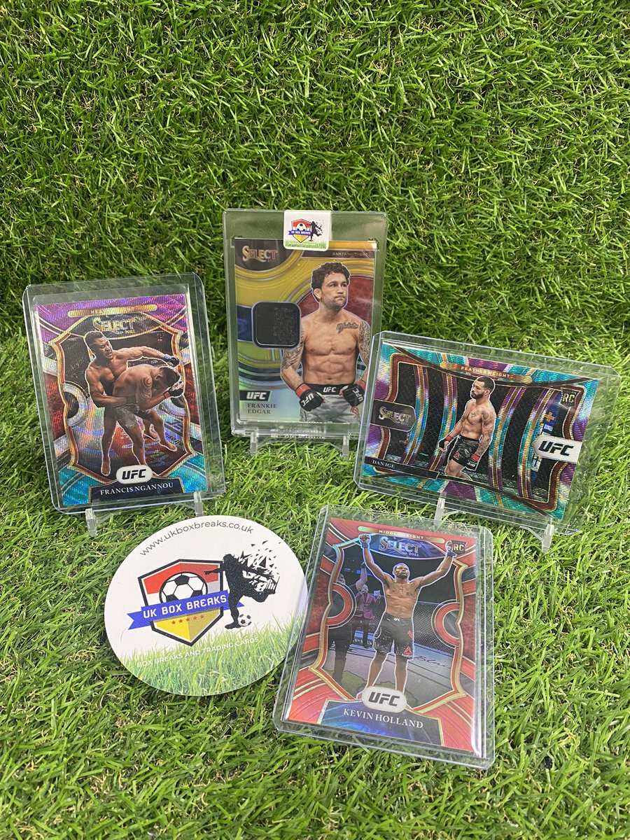 TheHobbyBoxUK's tweet photo. Panini UFC Select 📦
#PaniniUFCSelect for GB
Thanks for all the support it’s much appreciated.
If you would like a personal box or to come and get involved in our breaks make sure to head over to the website.
https://t.co/dZ1nJd8DXY
#Panini #PaniniUFC #UFCSelect https://t.co/eW0QnvDM85