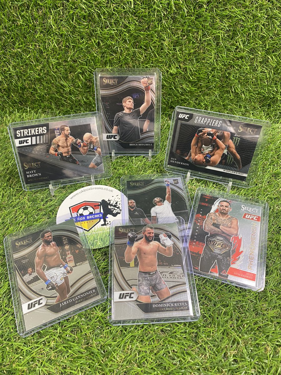 TheHobbyBoxUK's tweet photo. Panini UFC Select 📦
#PaniniUFCSelect for GB
Thanks for all the support it’s much appreciated.
If you would like a personal box or to come and get involved in our breaks make sure to head over to the website.
https://t.co/dZ1nJd8DXY
#Panini #PaniniUFC #UFCSelect https://t.co/eW0QnvDM85