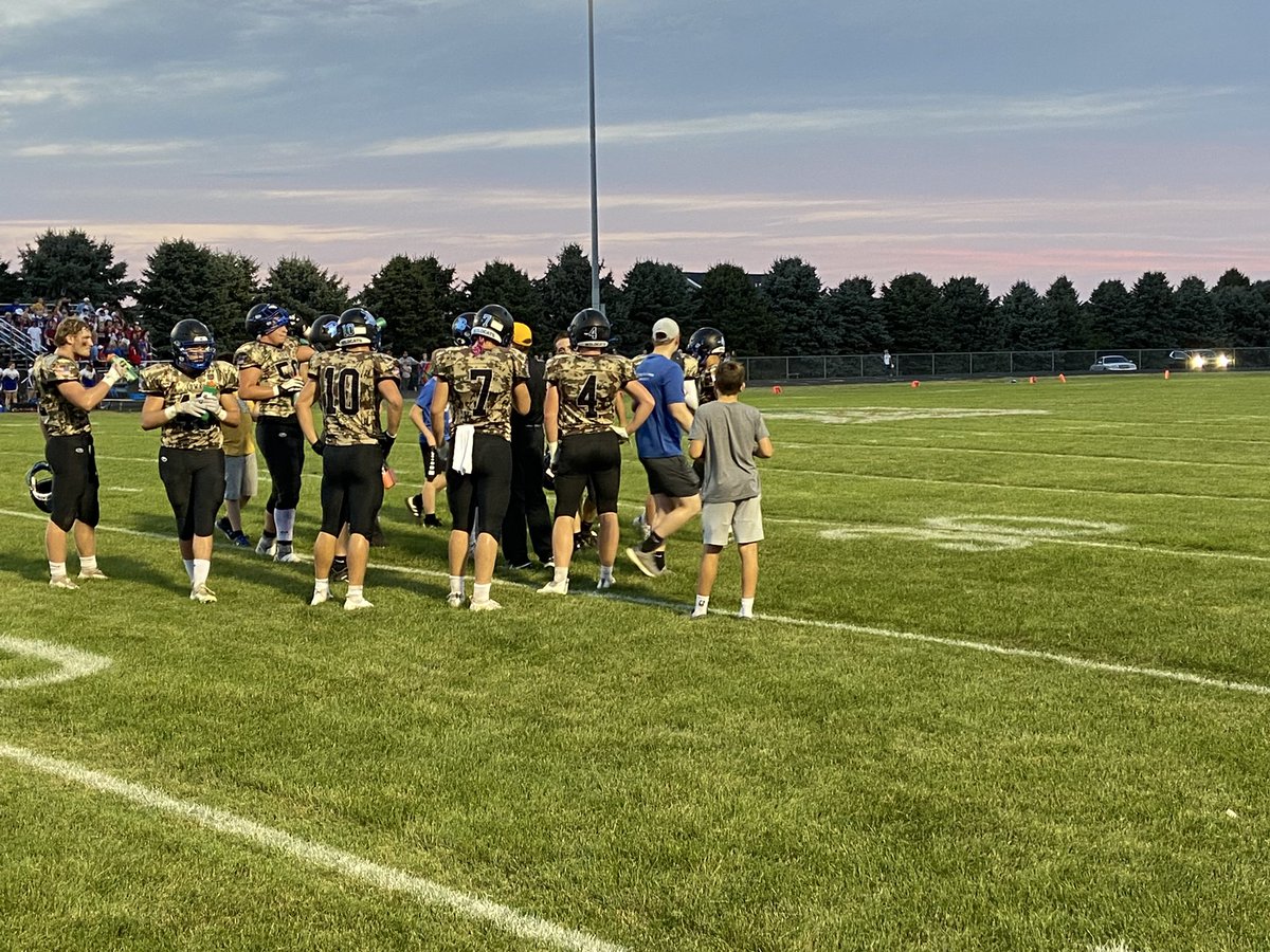 SawvellAN's tweet photo. In Durant for #BackyardChallenge ๐ Wildcats have camo unis thanks to Iowa national guard https://t.co/LKSAcccvnc