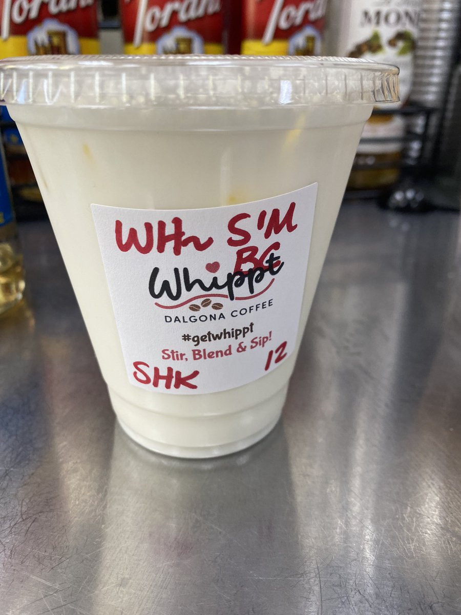 Coffee Free S’Mores &amp; Banana Whippt Shake made with Whole Milk 🤤 #heaveninacup #whipptcoffee #heaveninacup #whipptdalgonacoffee #whippt #coffee #wooster #woosterohio #downtownwoosterohio