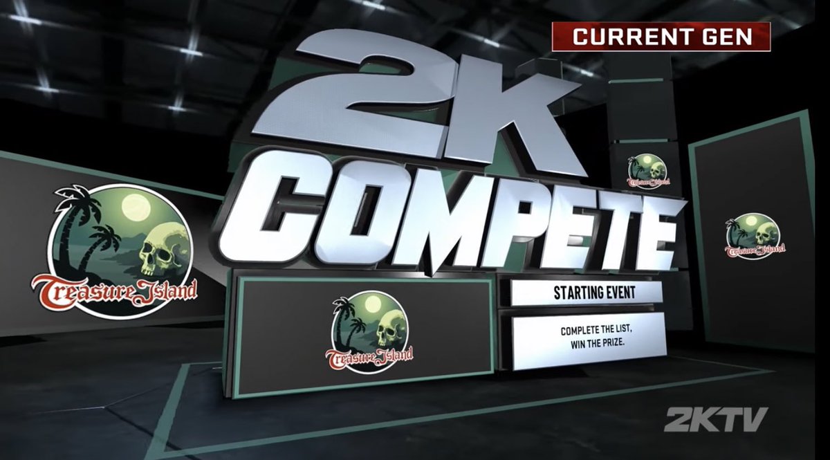 First look at the “Treasure Island” Current Gen #NBA2K22 event