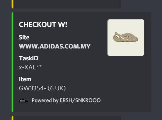 We got some Foam Runners! 🔥
#userwins #W #gotem #sneakerbot #snkrooo #ershbot
snkrooo.rocks