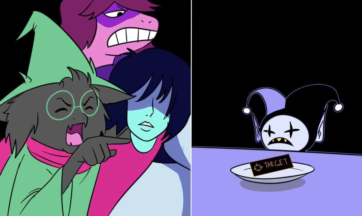 Some old deltarune and undertale art I did 