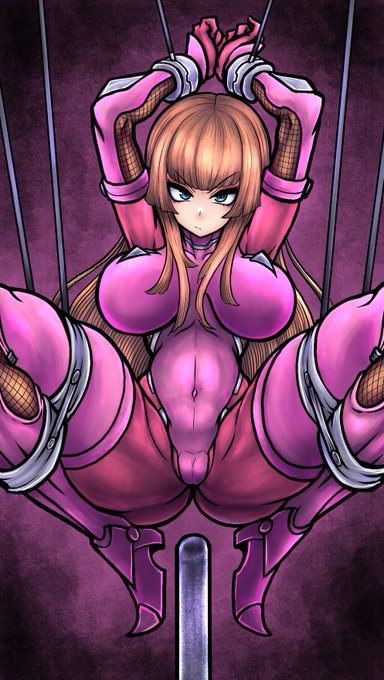 【skeb】対魔忍 甲河アスカ 串刺し (1/2) 