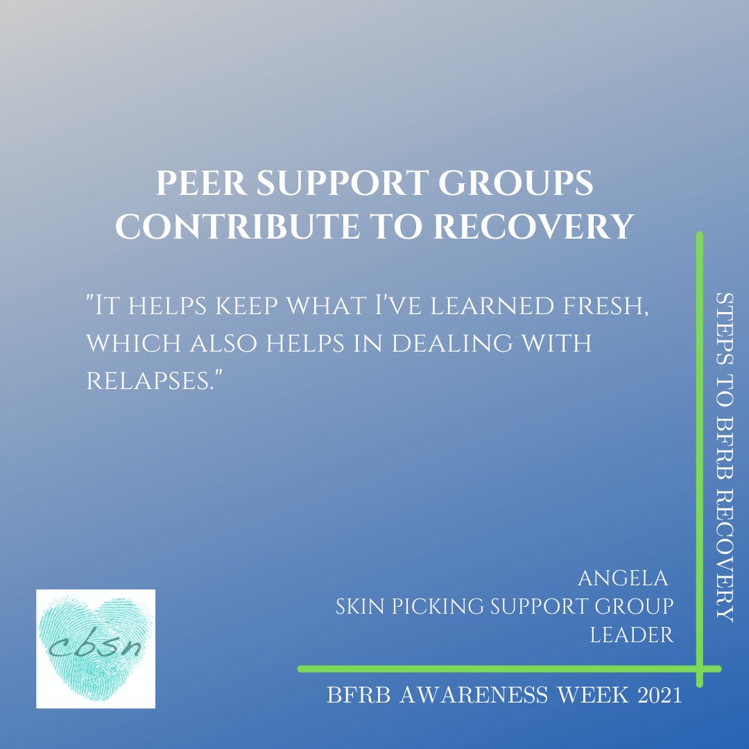 CanadianBFRB's tweet image. Do you find that speaking to others in peer support groups or to others in general is good for keeping your BFRB recovery and management skills sharp.

Read the blog: bit.ly/3Cinkzw

#stepstoBFRBrecovery #bfrbrecovery #bfrbweek2021 #bfrbweek