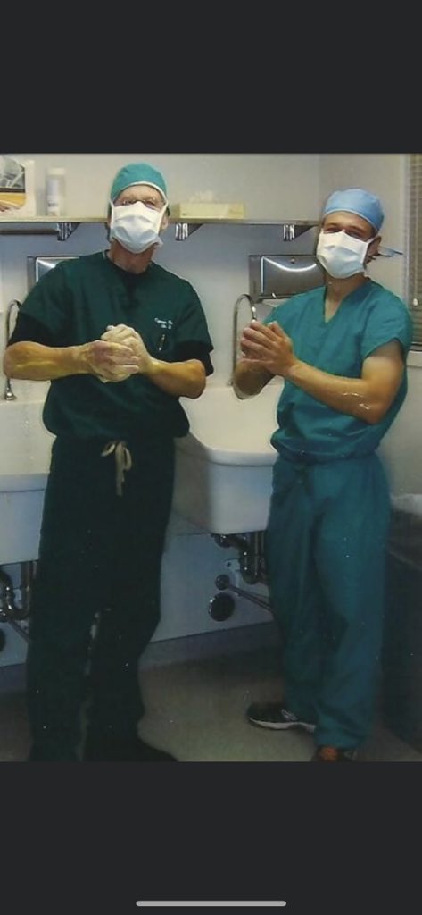 Nearly 30 years at the University of Kansas doing difficult cases to grant, preserve, and restore fertility… and the reason I wanted to become a Surgeon…. So proud of him and happy he’s finally going to be able to turn off his pager and phone. Happy retirement, dad!