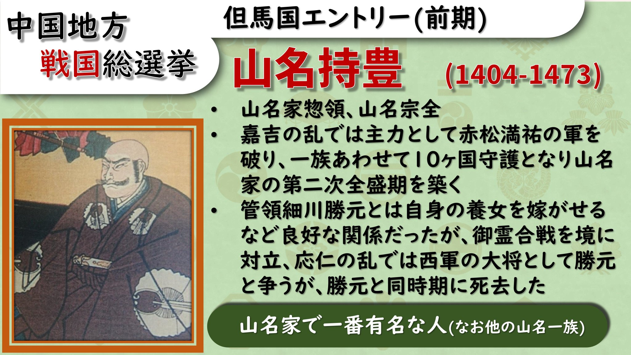 しかかく 【戦国武将ゆっくり解説】 on Twitter
