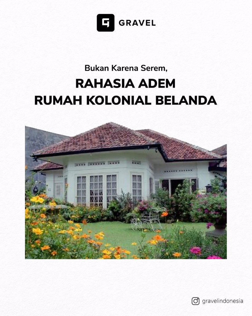 Gravel On Twitter Rumah Rumah Indis Dan Tropis Gini Emang Keliatan Adem Dan Berasa Adem Ya Apa Sih Rahasianya RAHASIA ADEM RUMAH KOLONIAL BELANDA A Thread Https Tco 80rLk5vLFk Twitter