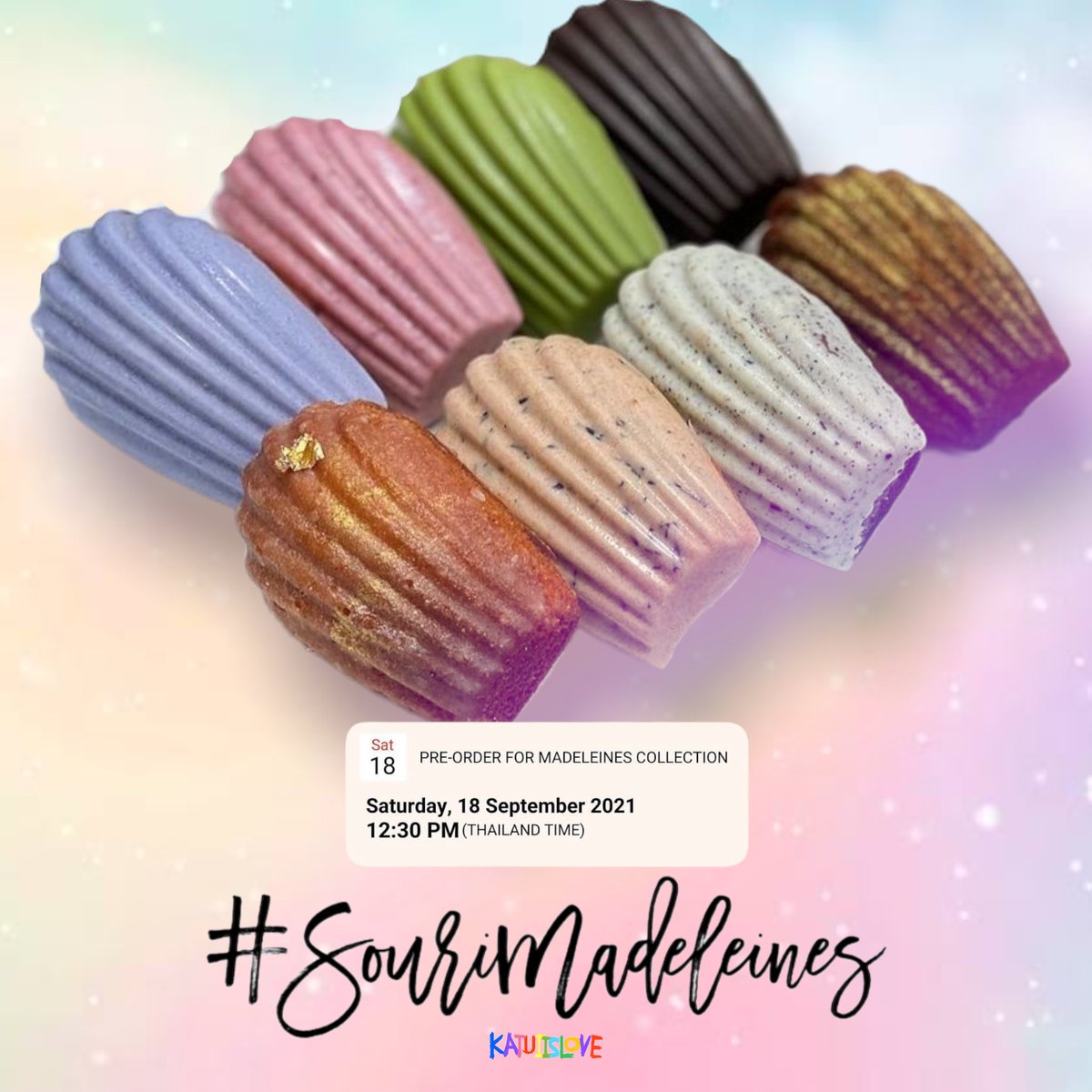 Radalovewin's tweet image. ยินดีกับ product line ใหม่ของหมิงหมิงคับ พรีแน้วรอคอนเฟริมออเดอรน้า #sourimadeleines #winmetawin @winmetawin