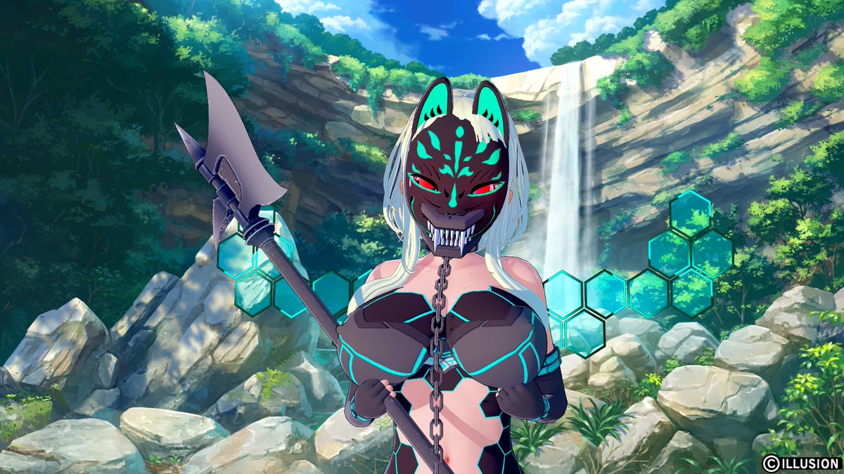 狐面 モノクル2個 ファング上下 組み合わせたらなんか敵キャラぽいものができました コイカツサンシャイン ツイレポ 狐面 モノクル2個 ファング上下 組み合わせたらなんか敵キャラぽいものができました コイカツサンシャイン ツイレポ