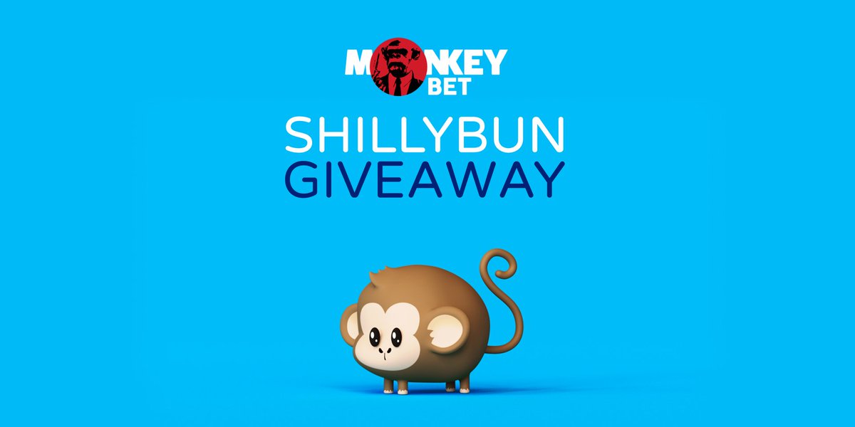 𝗠𝗼𝗻𝗸𝗲𝘆𝗯𝗲𝘁 + 𝗦𝗵𝗶𝗹𝗹𝘆𝗯𝘂𝗻 𝗚𝗶𝘃𝗲𝗮𝘄𝗮𝘆 !

To enter the raffle:
Retweet
Follow
Own a monkey from <a href="/monkeybetdao/">Monkey Bet 🙉</a>  

I'll randomly pick the winner on Sunday 19th , 10 PM (GMT+2).  
They'll receive the Monkey Shillybun:

opensea.io/assets/0x495f9…

Good luck  ❤️🐒👍 !