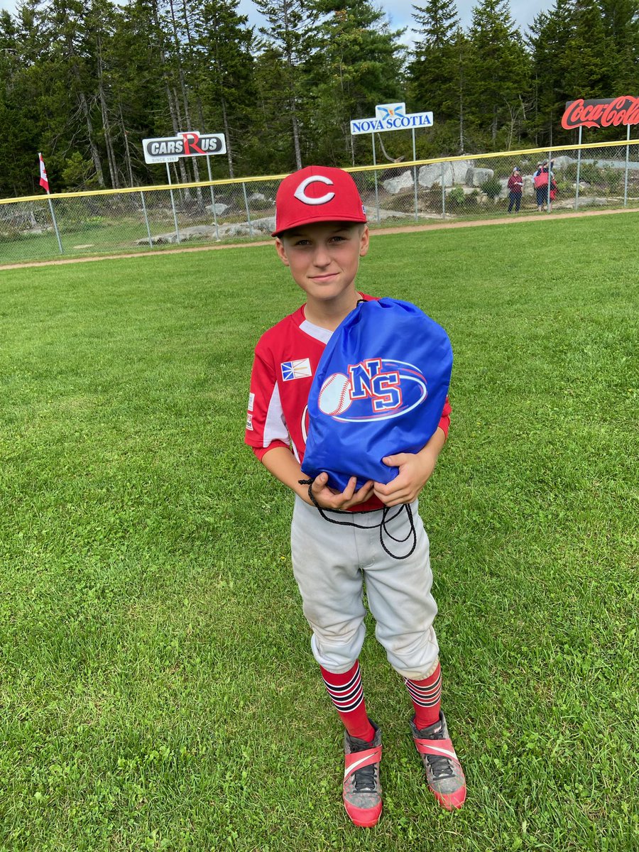 capsU11AAA's tweet photo. We took a loss today in our opening game against NS1 in @Baseball_Atl 11UAAA. Our POG with a solid pitching performance and at plate appearances was Owen Hiscock #alwayssmiling Thank you to the organizers for these amazing game MVP awards. They are a keepsake. @baseballstjohns https://t.co/QjyGLeKqkv