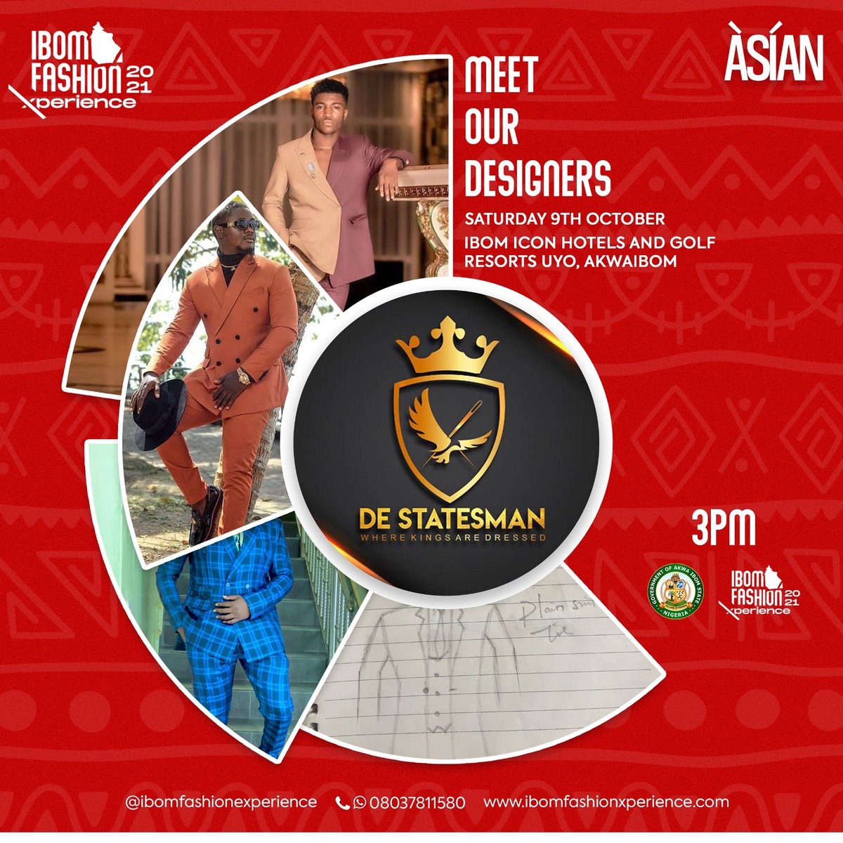 IbomFashiontv's tweet photo. @destatemans
#ifx2021 
#ibomfashionxperience https://t.co/bfvCpvg1cW