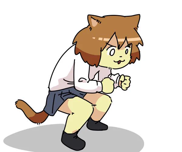 FF5のタイタンのモノマネをするけももです 